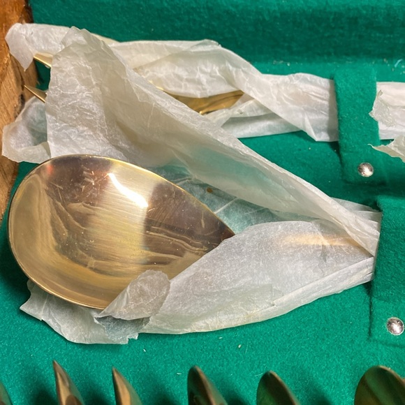 Kee teck jewelry vintage Bangkok Thailand silverware set - Picture 9 of 16